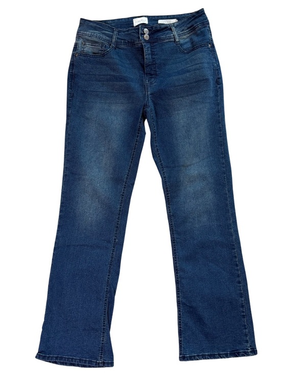 Angels Denim - Angels | Curvy Bootcut Women's Jeans | Size 12/31 | Denim | Dark Faded | NWOT